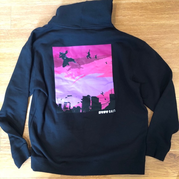 BAIT Tops - 🌴 Syfy / BAIT X-Large Black Sweatshirt Hoodie